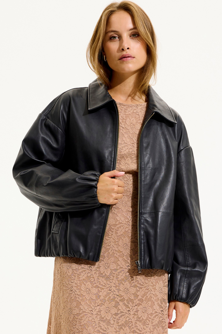 MPU - Luciana 017 - Leather Jacket - Black