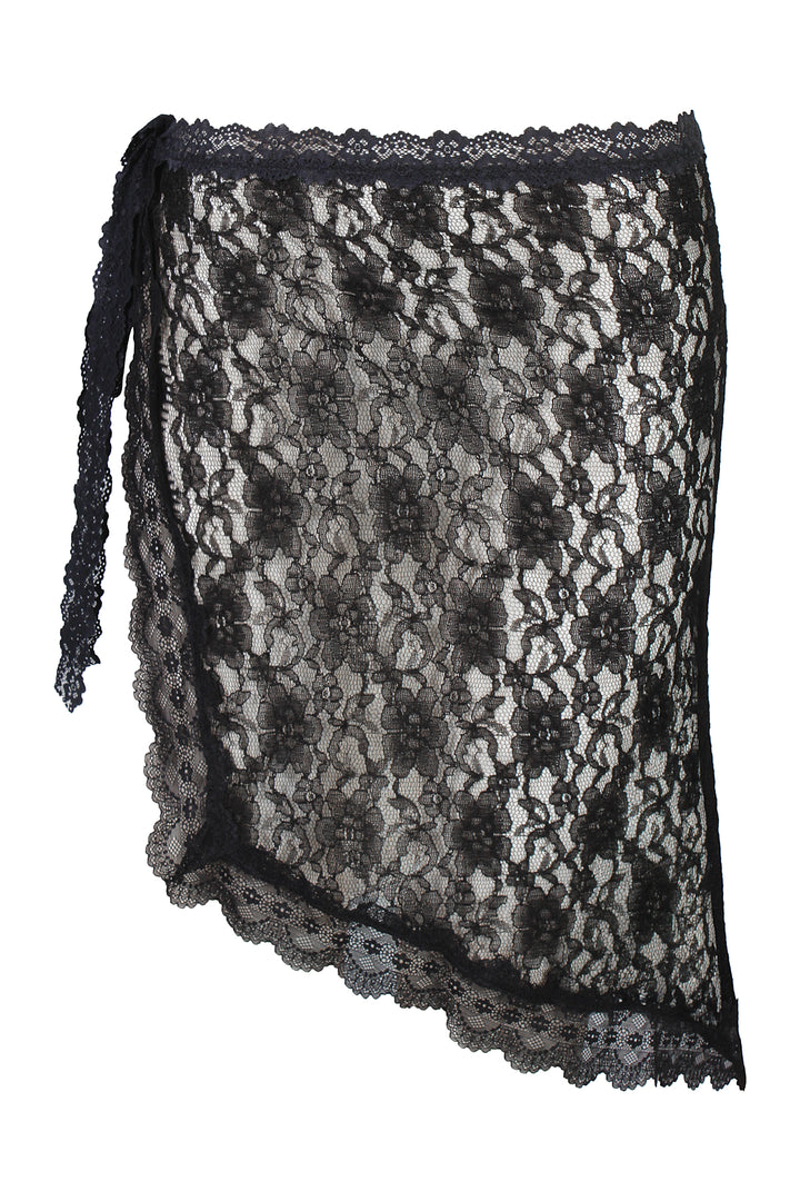 MPU - Lacy 100 - Lace skirt - Black