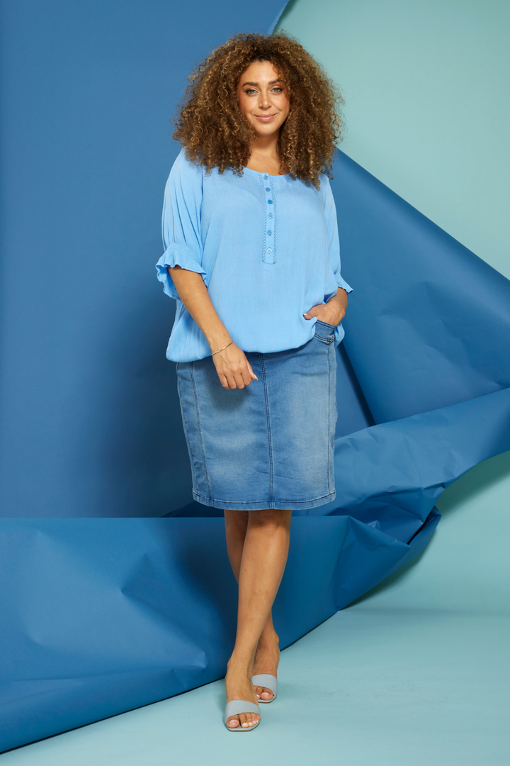 ZH - Miro 852 - Skirt - Blue