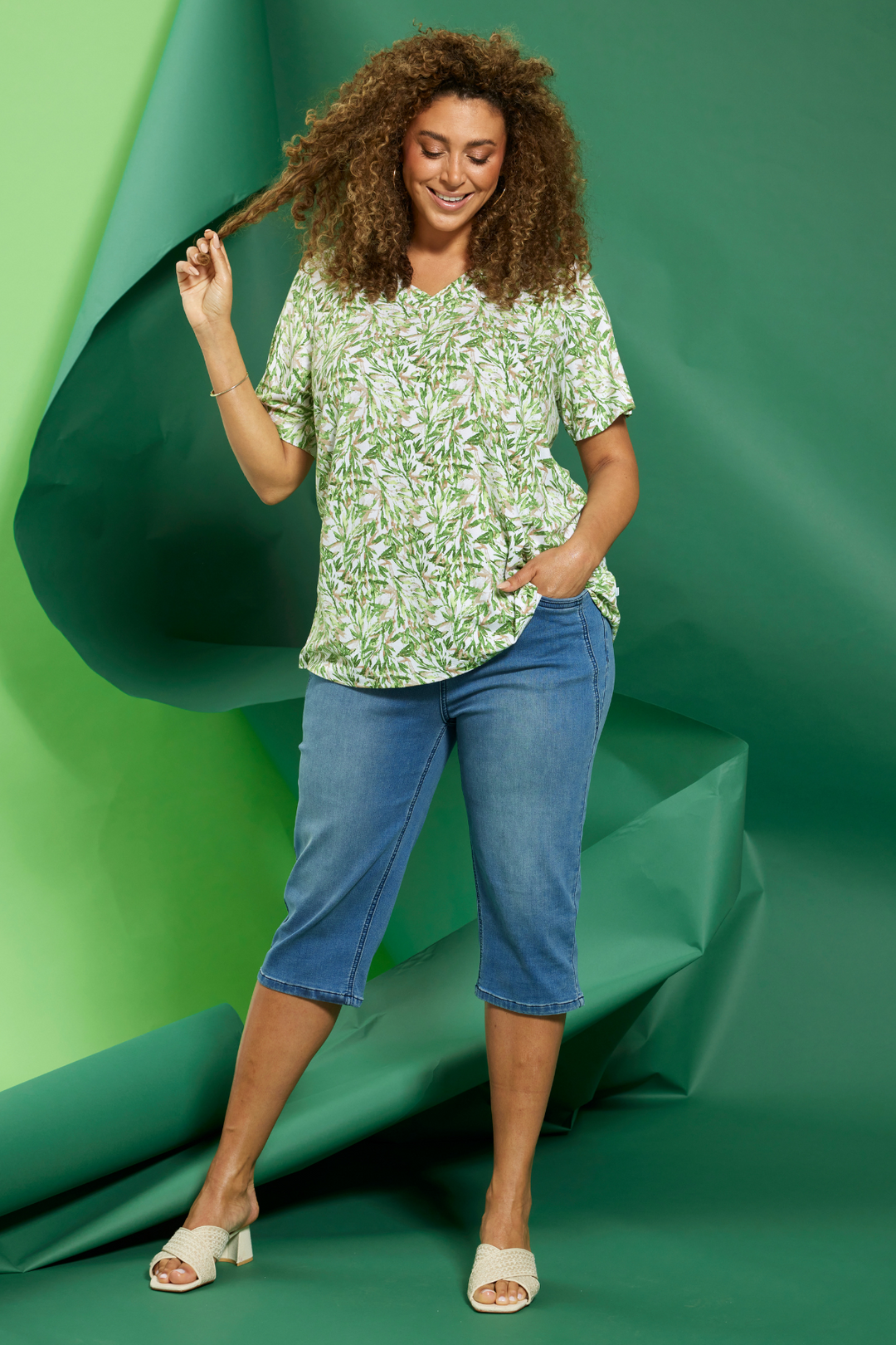 ZH - Salsa 154 - Capri pants - Blue