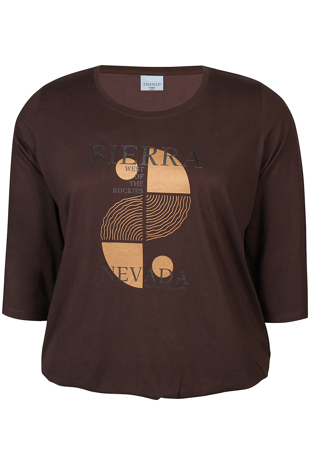 ZH - Noor 894 - T-shirt - Brown