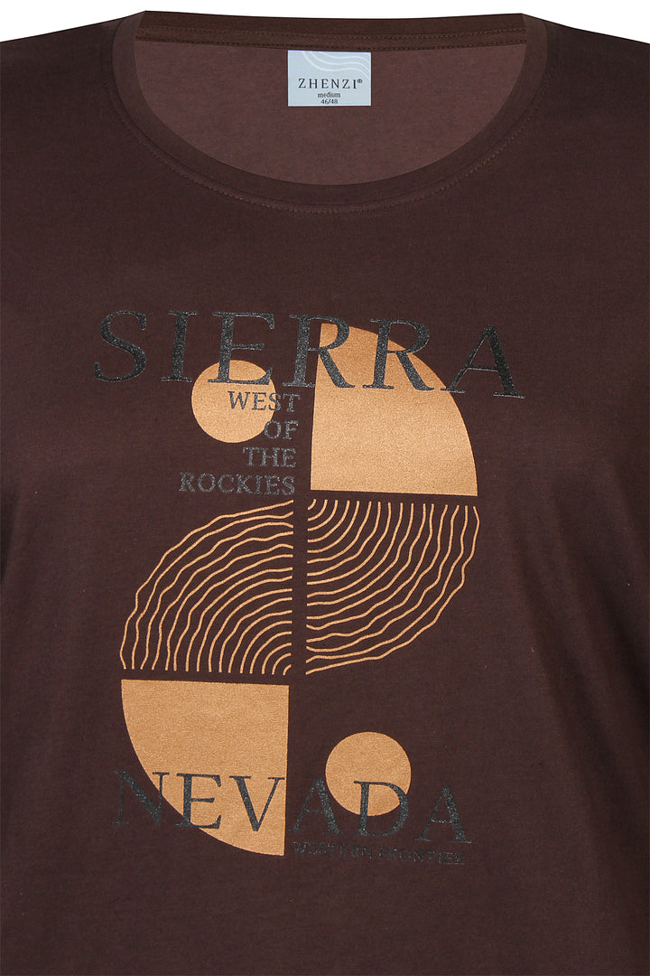 ZH - Noor 894 - T-shirt - Brown