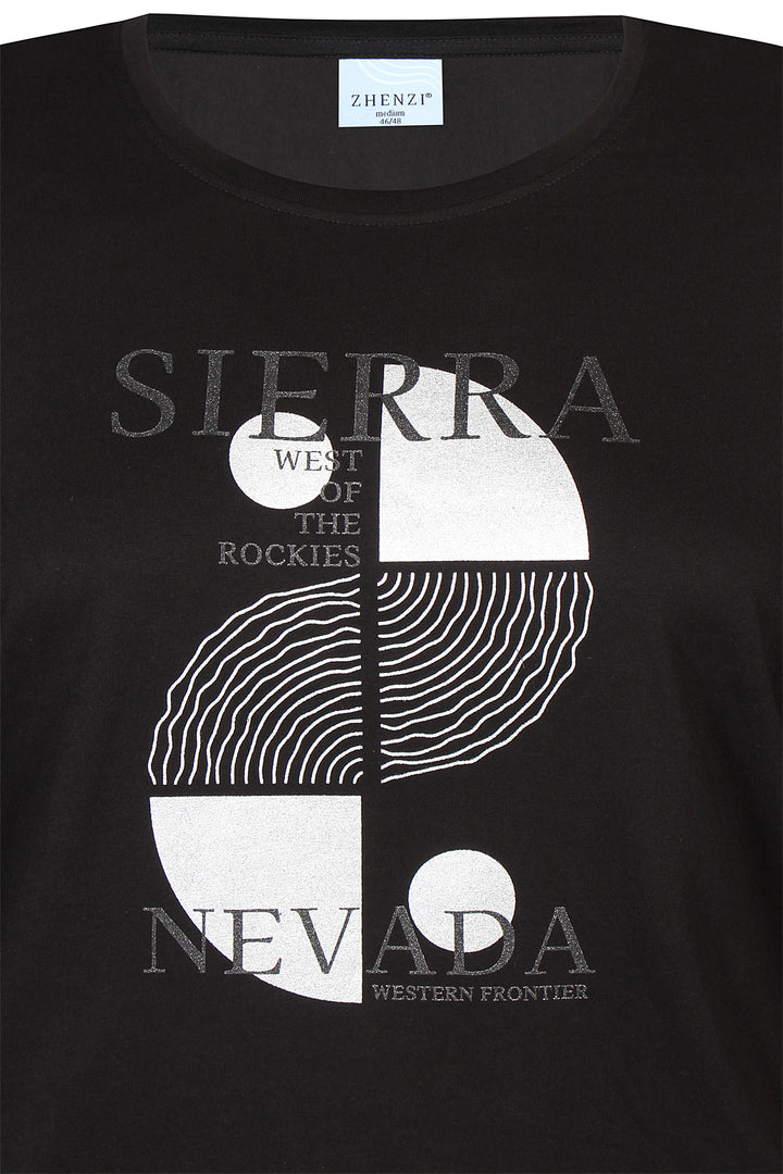 ZH - Noor 894 - T-shirt - Black