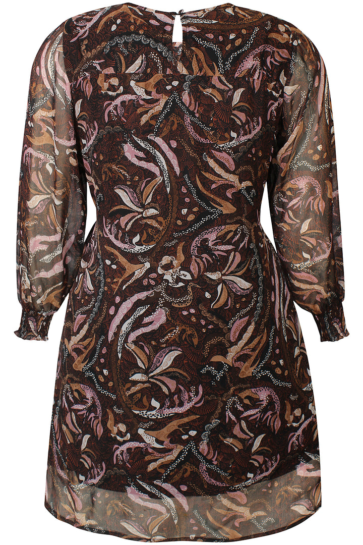 ZH - Olar 921 - Dress - Brown