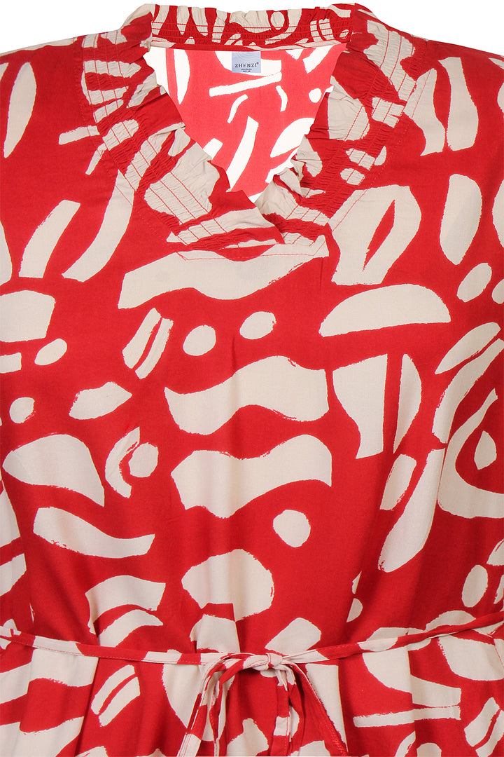 ZH - Oney 926 - Dress - Red