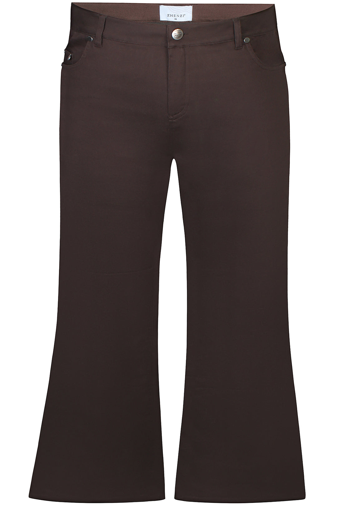 ZH - Flare 10 - Pants - Brown
