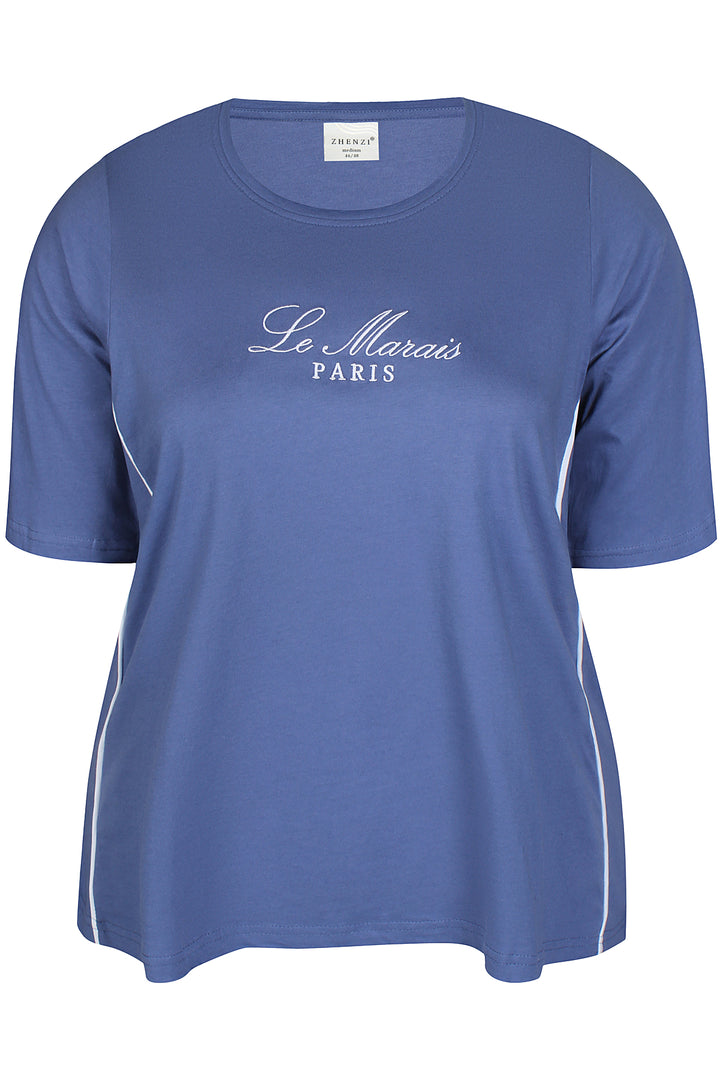 ZH - Saee 1005 - T-shirt - Blue