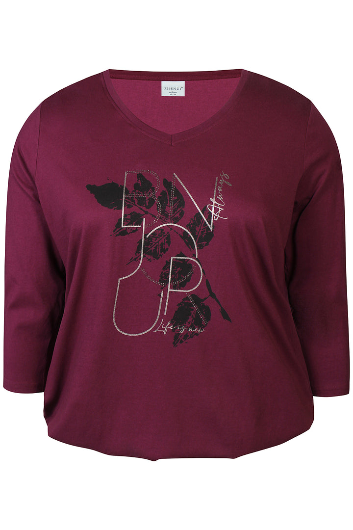 ZH - Saee 1008 - T-shirt - Red