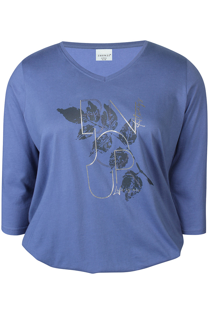 ZH - Saee 1008 - T-shirt - Blue