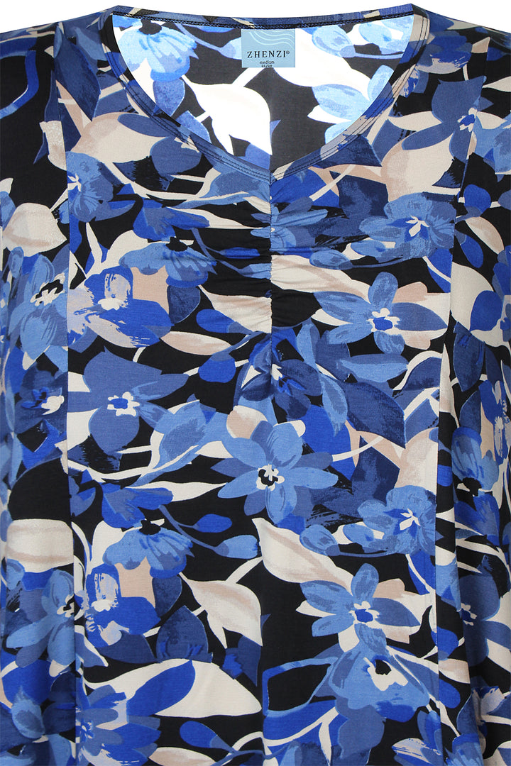 ZH - Saki 1026 - Dress - Blue