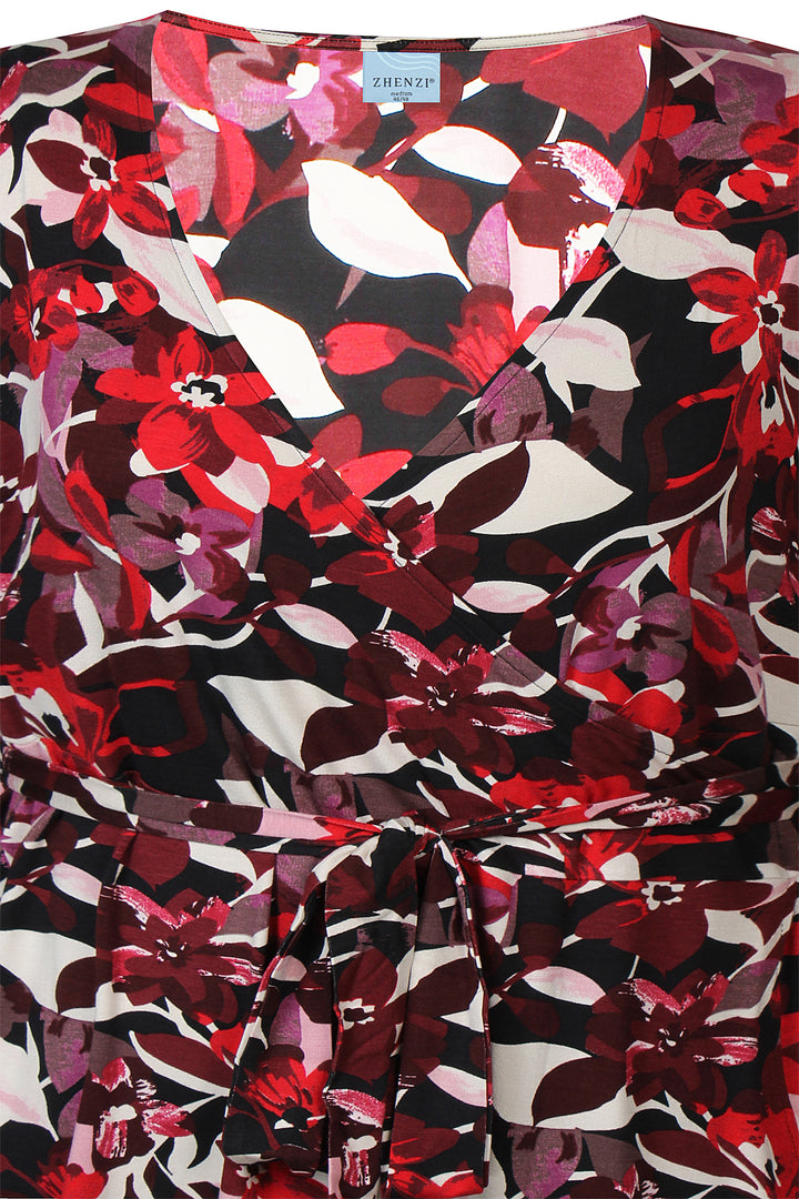 ZH - Saki 1027 - Dress - Red