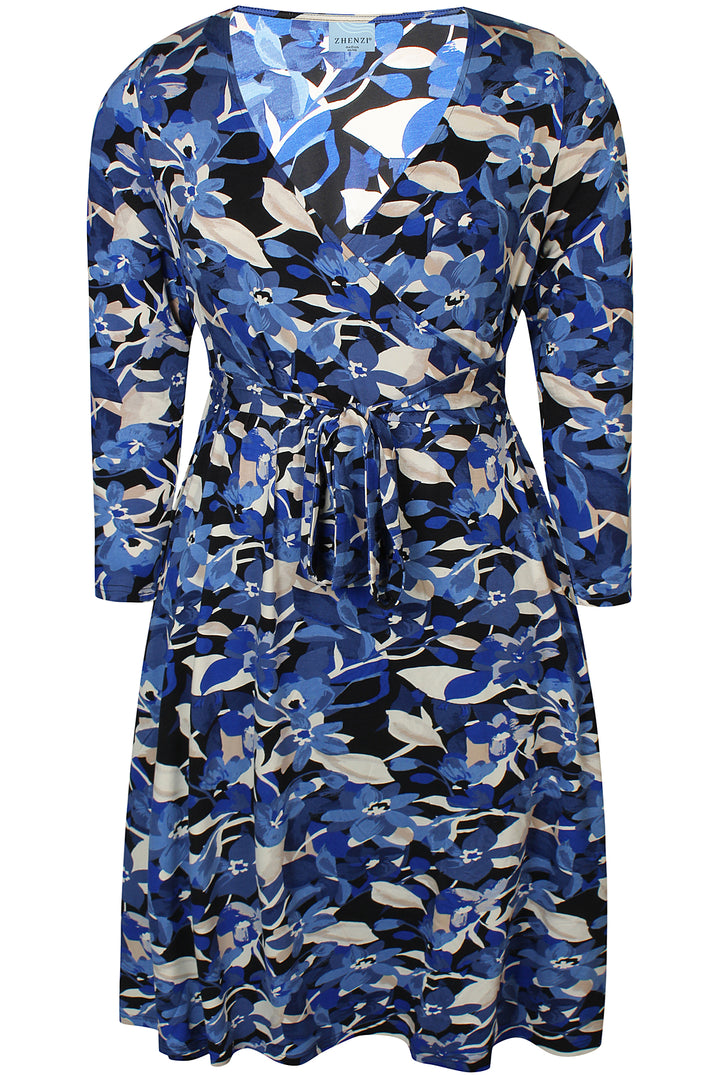 ZH - Saki 1027 - Dress - Blue