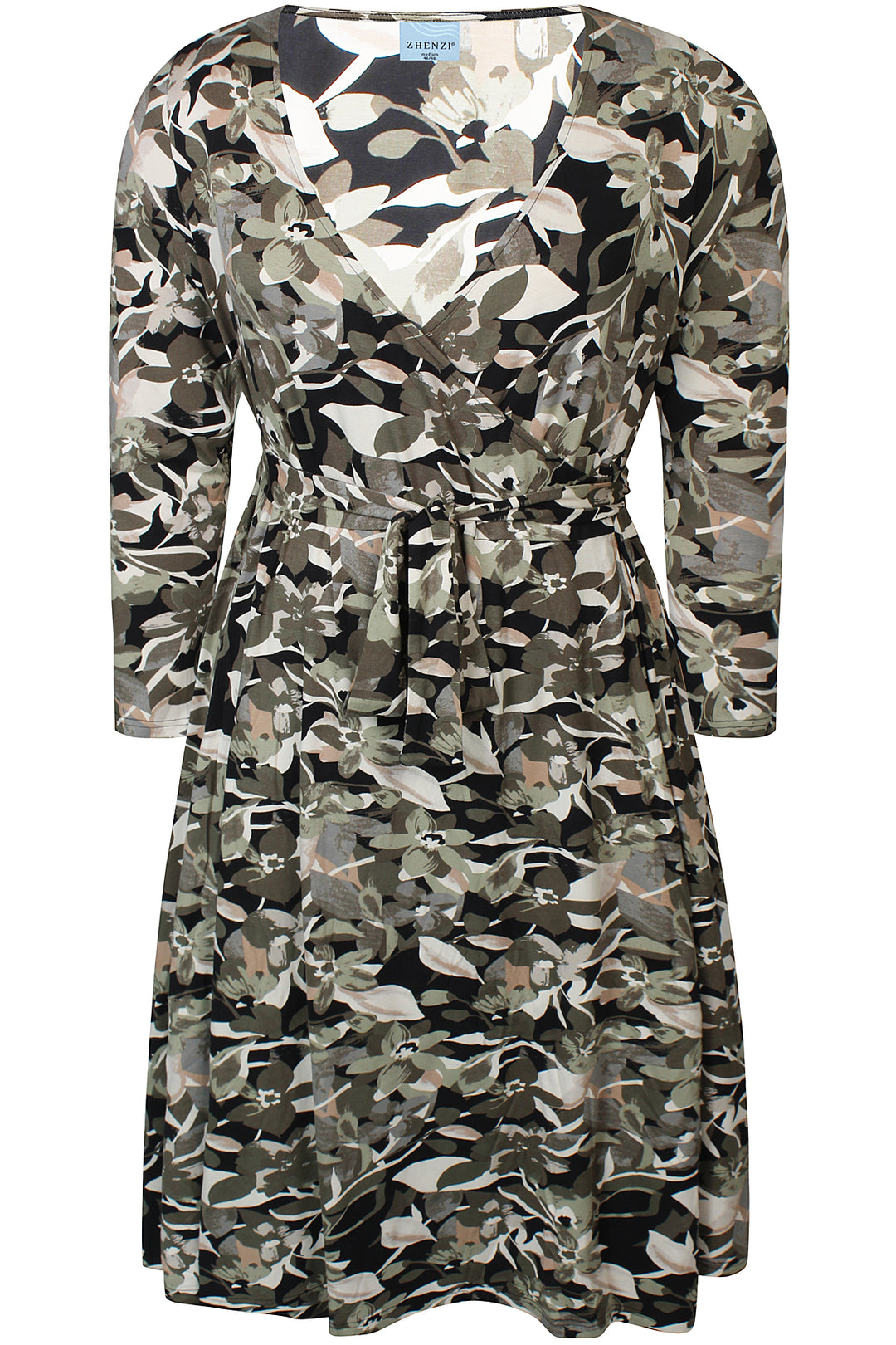 ZH - Saki 1027 - Dress - Green