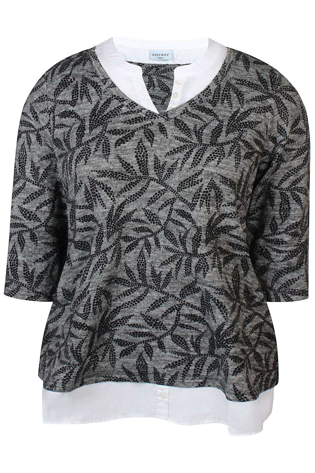 ZH - Sara 1036 - Blouse - Grey