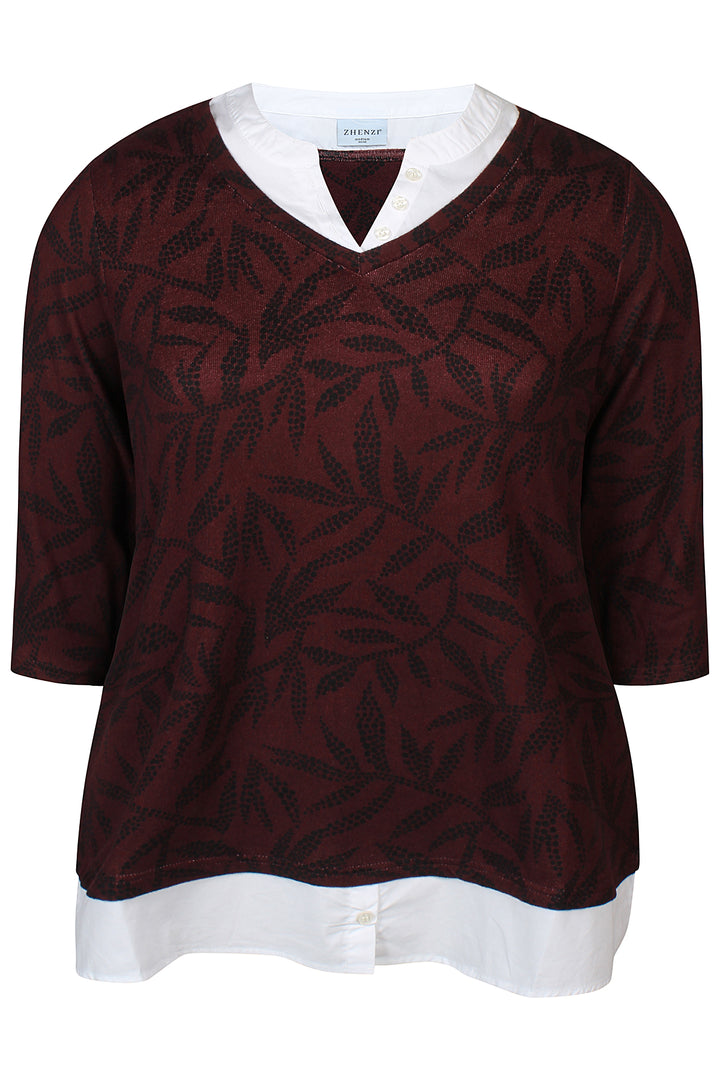 ZH - Sara 1036 - Blouse - Red