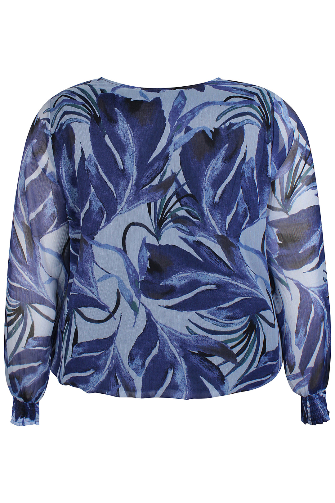 ZH - Saya 1042 - Blouse - Blue