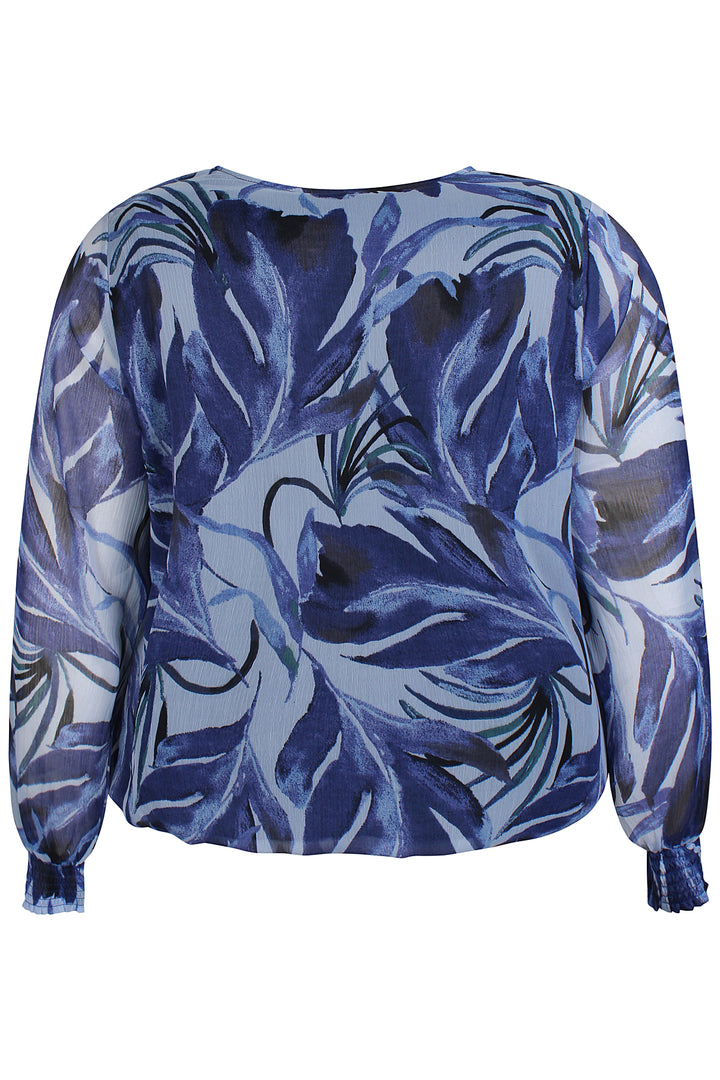 ZH - Saya 1042 - Blouse - Blue