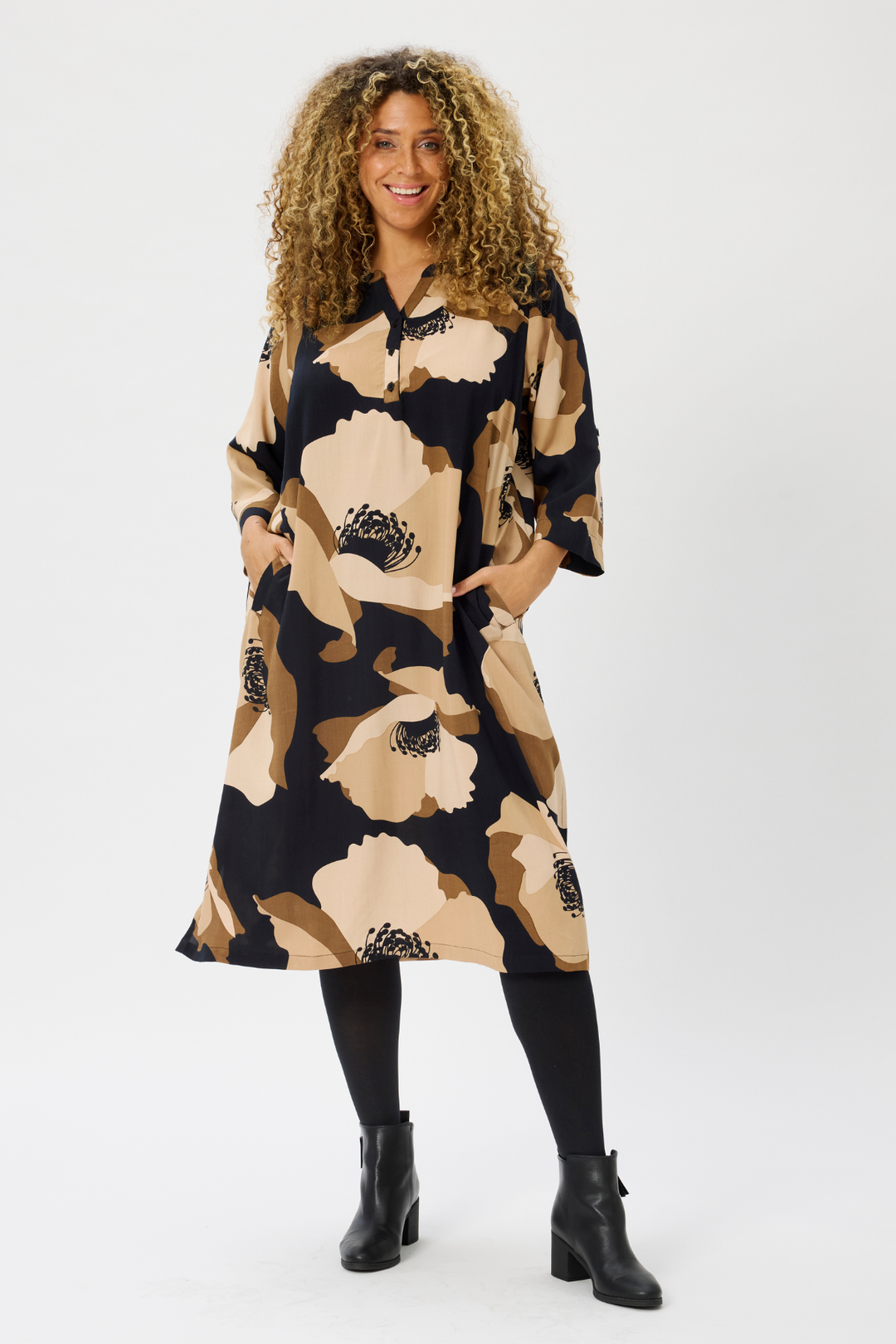ZH - Sadie 1342 - Dress - Brown