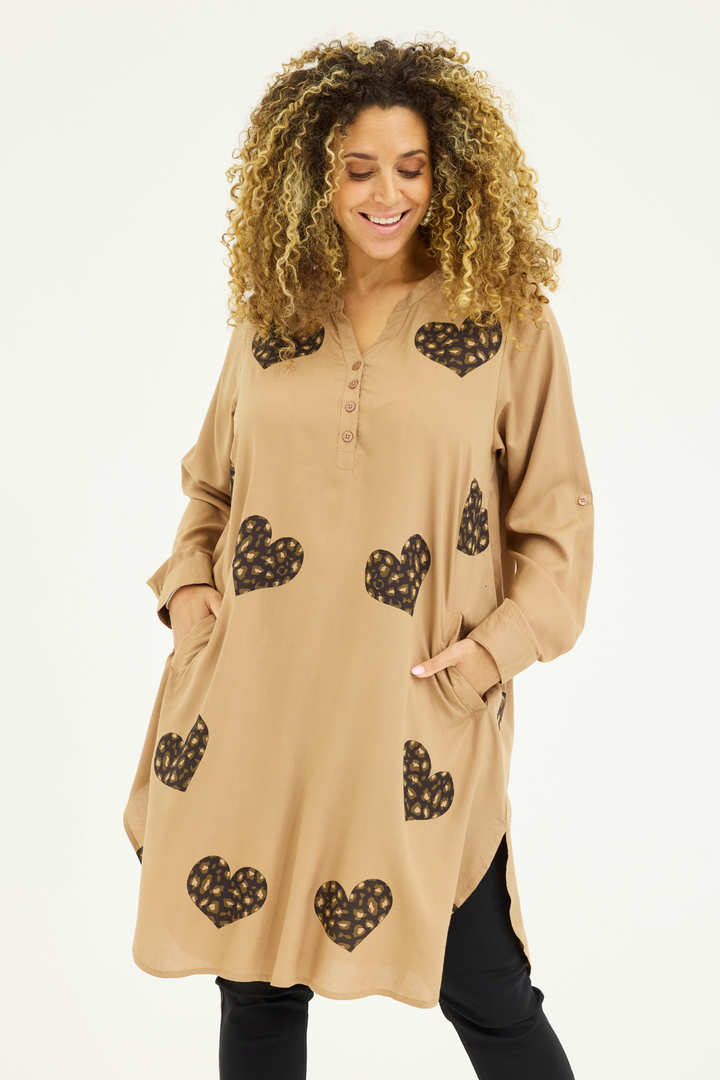 ZH - Sofia 1344 - Dress - Brown