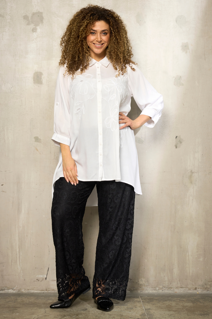 ZH - Sevy 1046 - Lace pants - Black