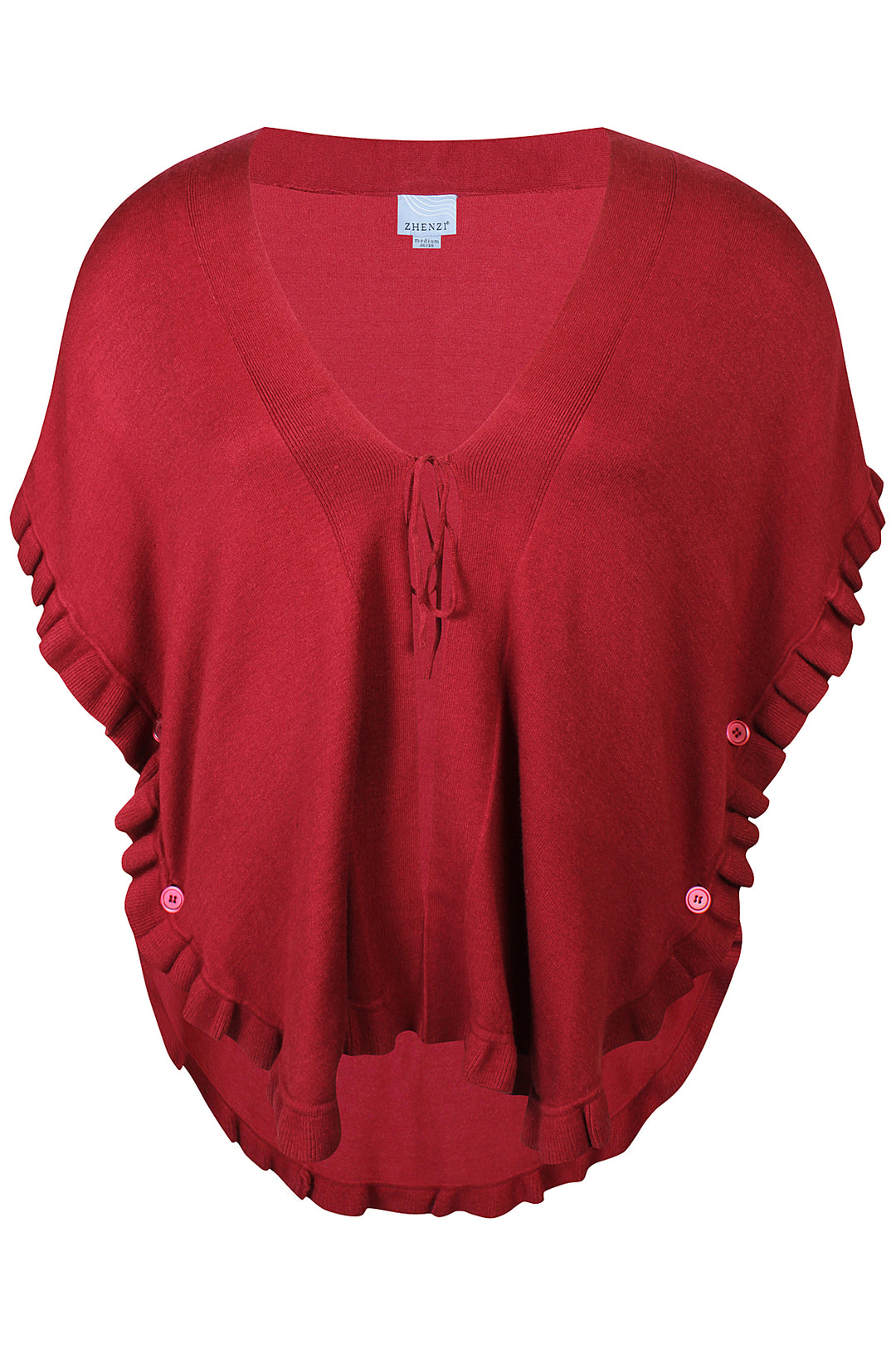 ZH - Kogle 1096 - Poncho - Red