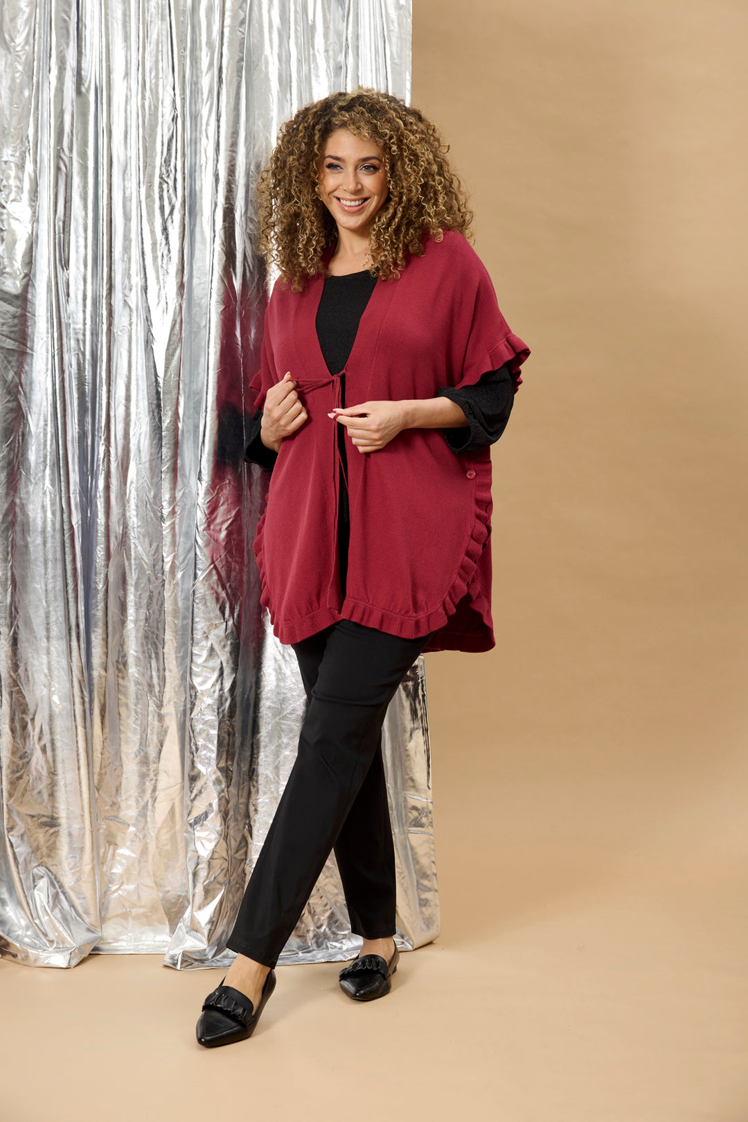 ZH - Kogle 1096 - Poncho - Red
