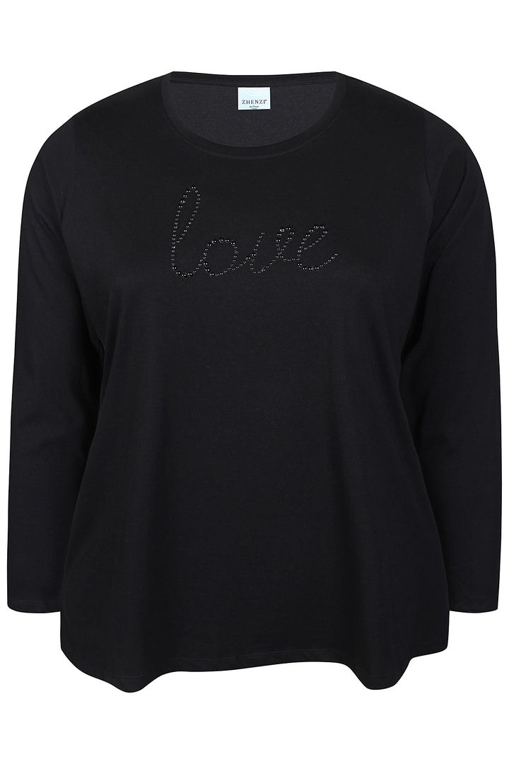 ZH - Tess 1098 - T-shirt - Black