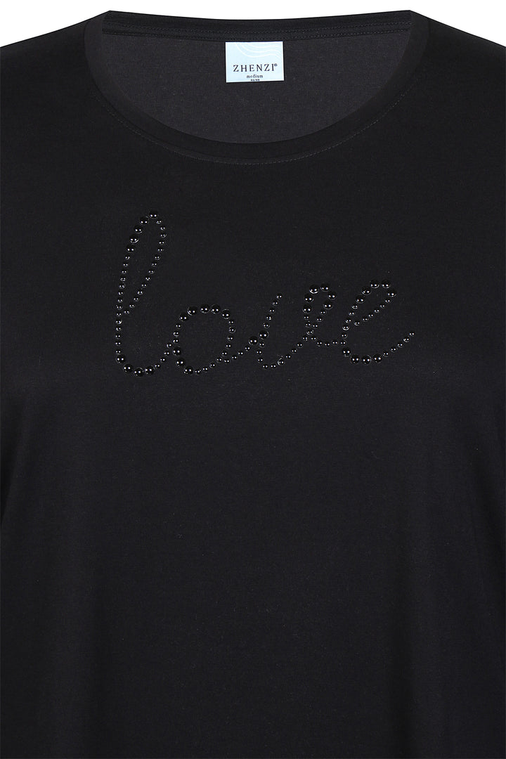 ZH - Tess 1098 - T-shirt - Black