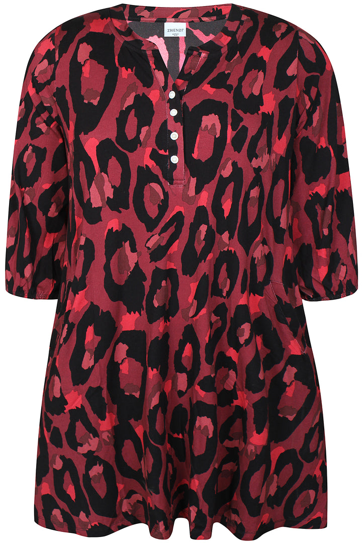 ZH - Tina 1109 - Tunic - Red