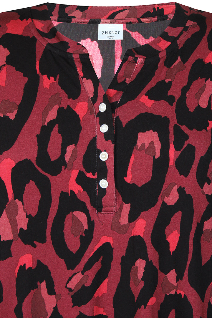 ZH - Tina 1109 - Tunic - Red