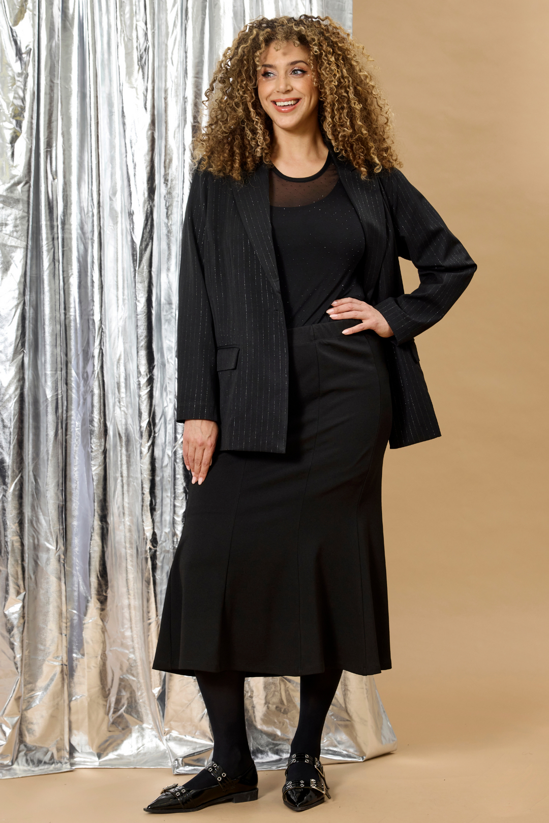 ZH - Tori 1117 - Skirt - Black