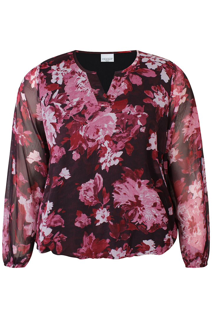 Zh - Toya 1119 - Blouse - Red