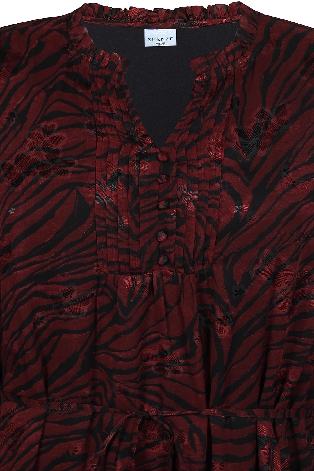 ZH - Tula 1122 - Dress - Red