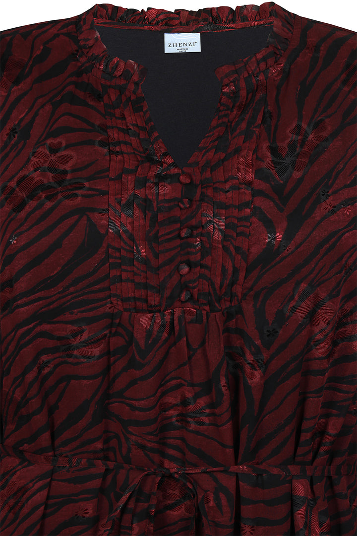 ZH - Tula 1122 - Dress - Red