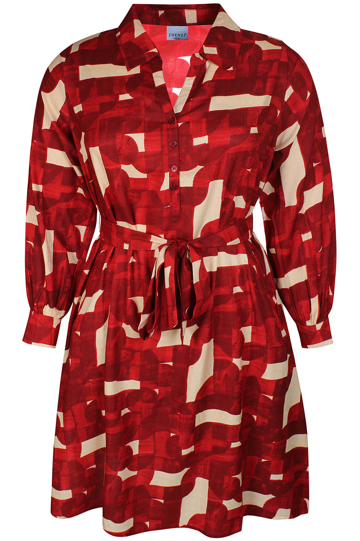 ZH - Vita 1135 - Dress - Red