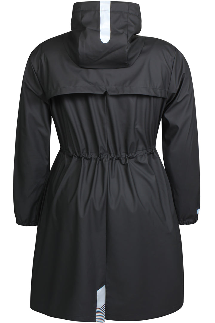 ZH - Tael 606 - Rain Coat - Black