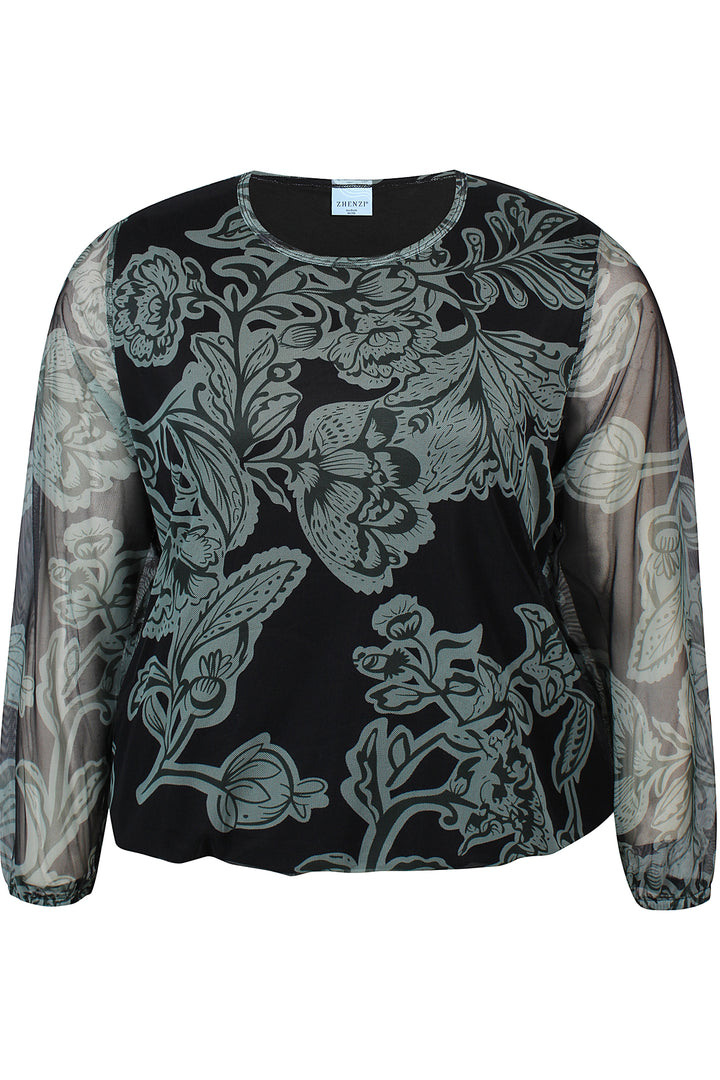 ZH - Adley 1173 - Blouse - Green