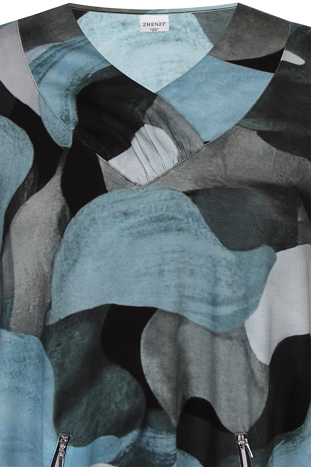 ZH - Aisha 1176 - Tunic - Blue