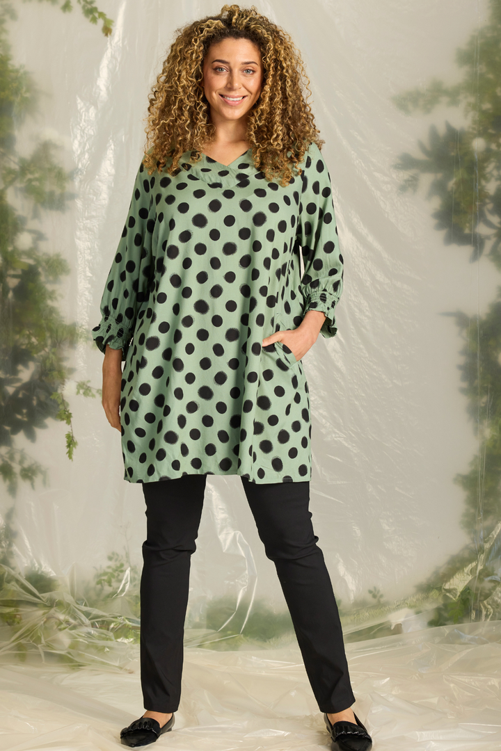 ZH - Alora 1194 - Tunic - Green