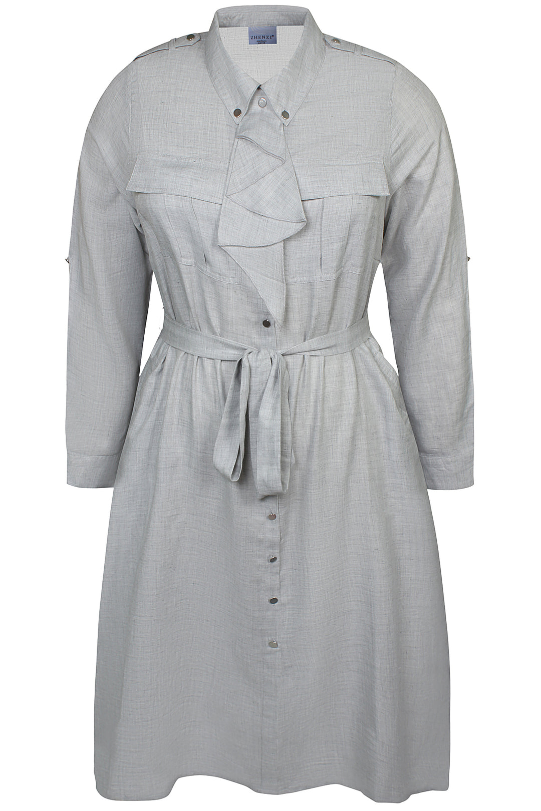 ZH - Amira 1200 - Shirtdress - Grey