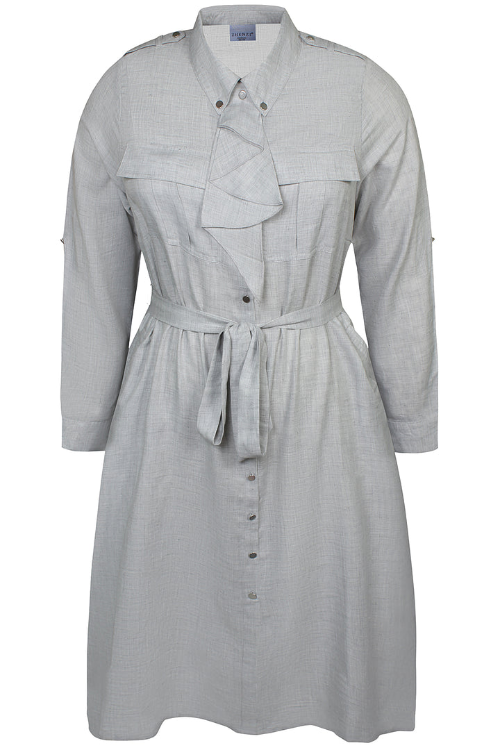 ZH - Amira 1200 - Shirtdress - Grey