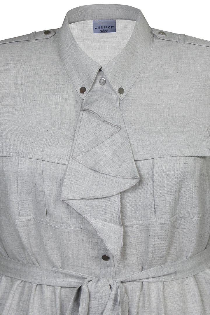ZH - Amira 1200 - Shirtdress - Grey