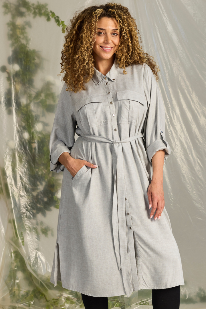ZH - Amira 1200 - Shirtdress - Grey