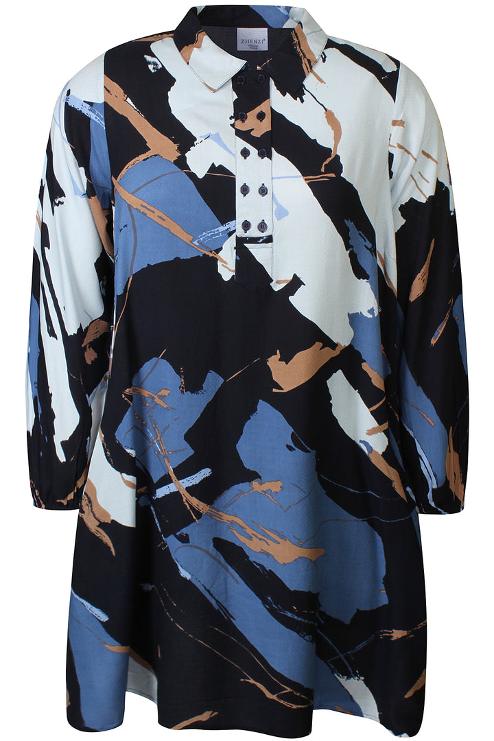 ZH - Anity 1206 - Dress - Blue