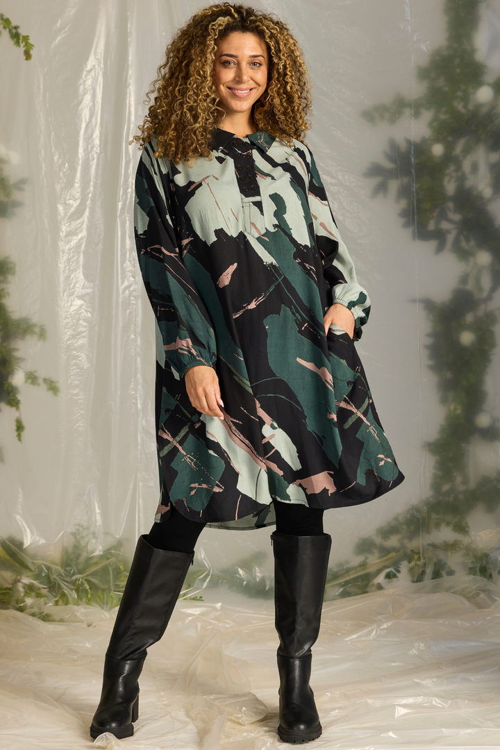 ZH - Anity 1206 - Dress - Green