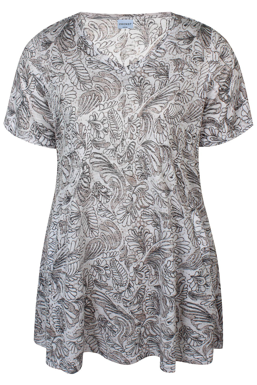 ZH - Celia 1263 - Tunic - Brown