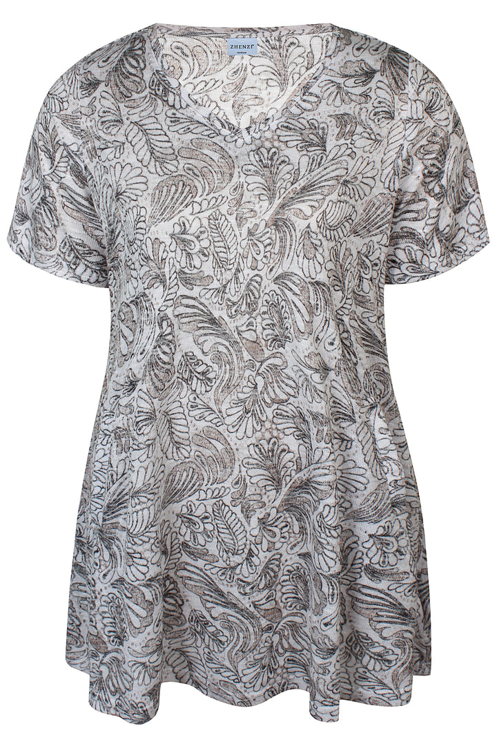 ZH - Celia 1263 - Tunic - Brown
