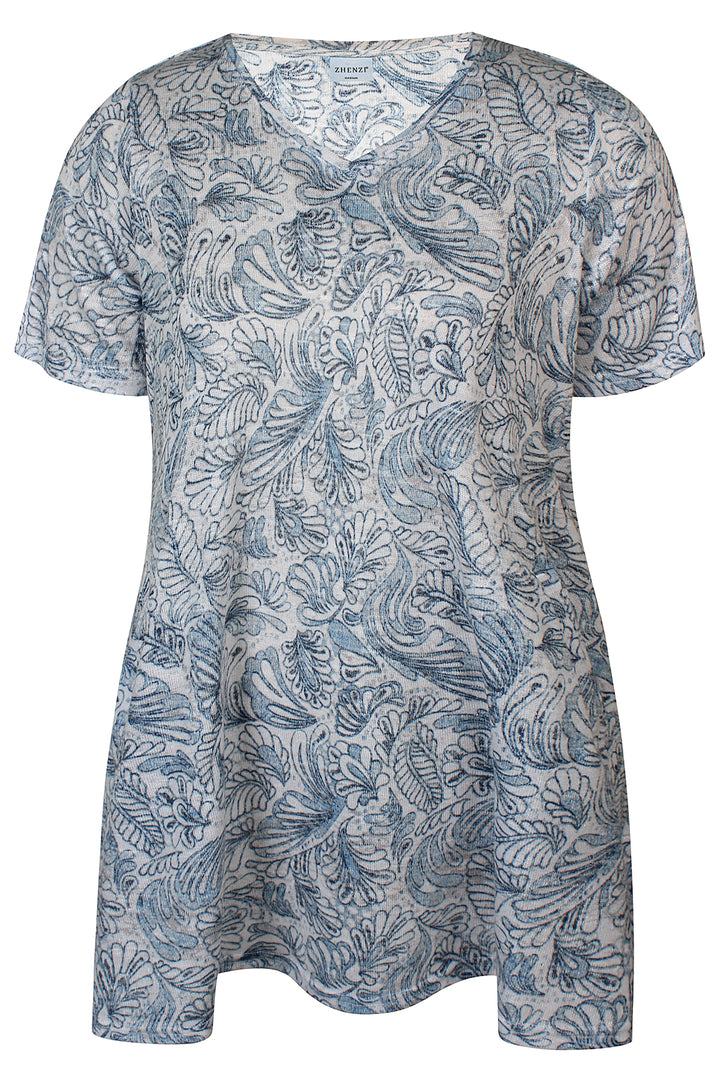 ZH - Celia 1263 - Tunic - Blue