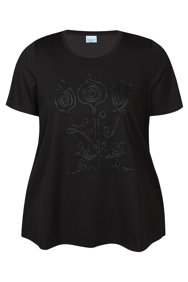 ZH - Chloe 1265 - T-shirt - Black