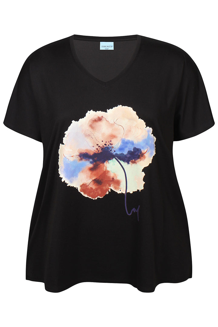 ZH - Chloe 1266 - T-shirt - Black